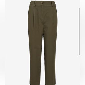 Express pleated chino
